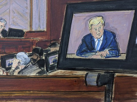 La vidéo de la déposition de Trump, accusé de viol, rendue publique