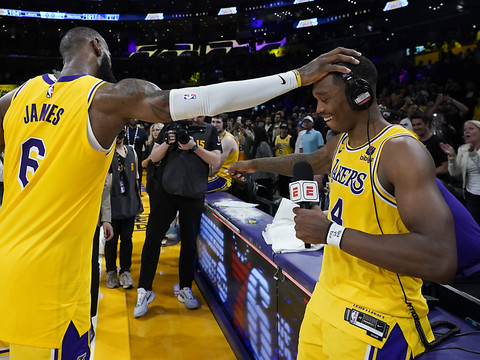 Le champion encore battu à Los Angeles