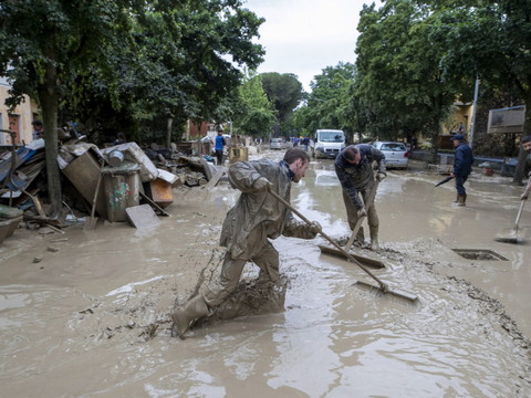 Italie: plus de 36'000 déplacés à cause des inondations