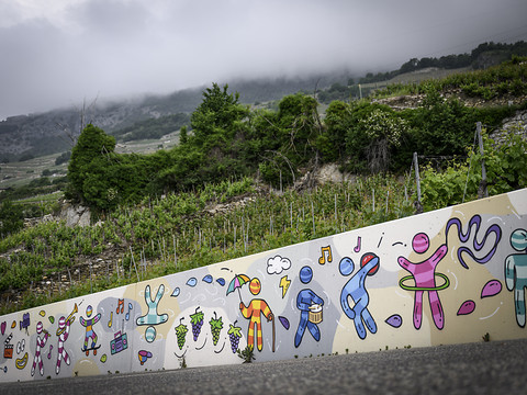Un musée d'art urbain à ciel ouvert en Valais