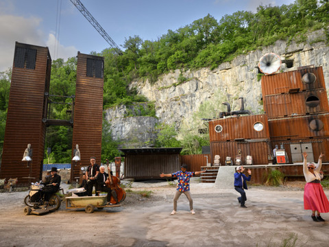 Retour vers le futur aux carrières de St-Triphon pour 