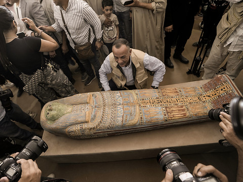 L'Egypte dévoile deux ateliers d'embaumement à Saqqara