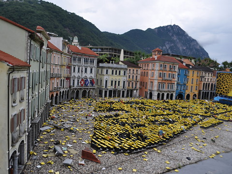 De gros grêlons endommagent le musée en plein air Swissminiatur