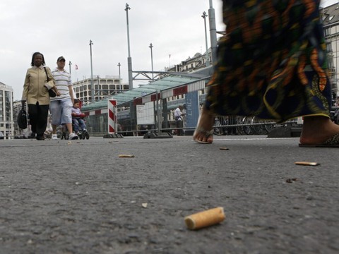 Plus d'un demi-million de mégots ramassés en Suisse en 15 jours