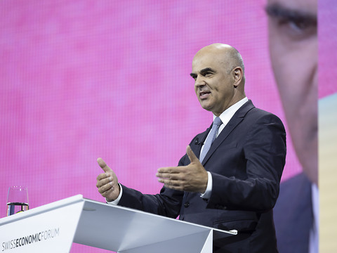 Le conseiller fédéral Alain Berset veut se représenter