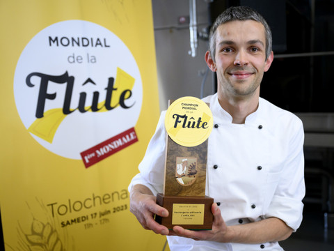 Un boulanger de Vallorbe remporte le 1er Mondial de la flûte