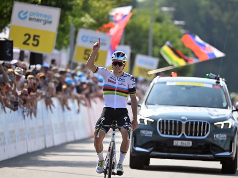 Tour de Suisse: joli numéro de Remco Evenepoel
