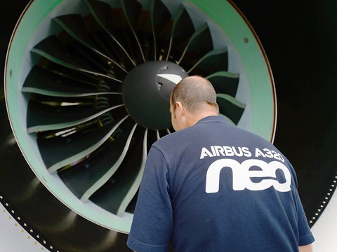 La compagnie Indigo commande 500 Airbus A320, un record absolu