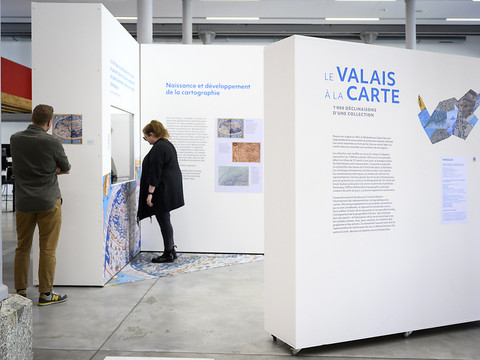 Le Valais se dévoile une carte géographique après l'autre