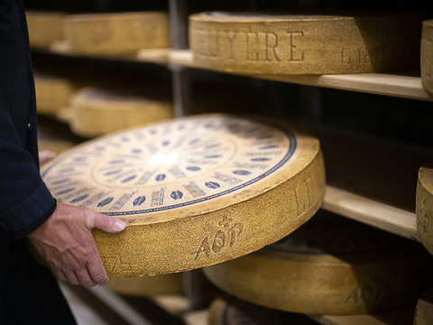 Réduction de 10% de la production de gruyère