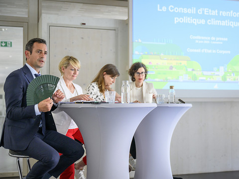 Vaud: 200 millions pour des mesures rapides pour le climat