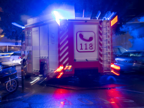 Un centre de recyclage en feu à Satigny