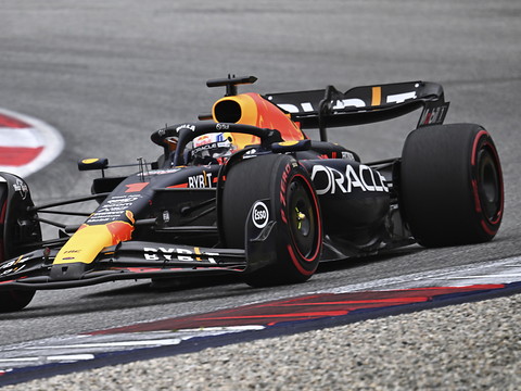 Verstappen en pole-position du sprint