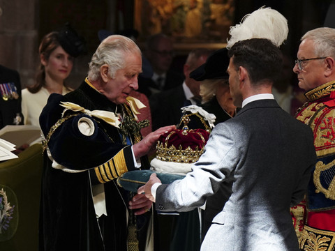 Charles III célèbre en Ecosse son récent couronnement