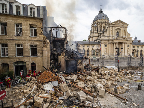 Immeuble effondré à Paris: décès d'une deuxième victime