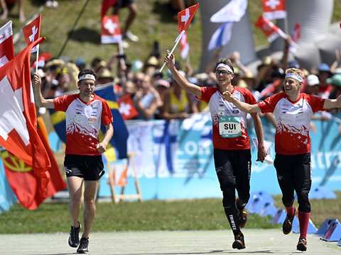 Mondiaux: la Suisse gagne le relais masculin