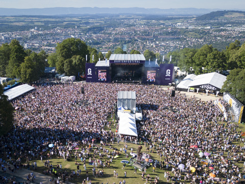 Le Festival du Gurten frise les 100'000 entrées, un record