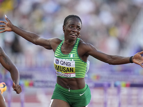 La Nigériane Tobi Amusan suspendue provisoirement