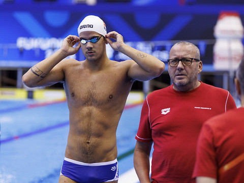 Ponti vise une première médaille mondiale en grand bassin