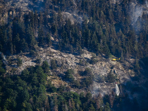 Nouveau départ de feu maîtrisé - Situation stable mais dangereuse