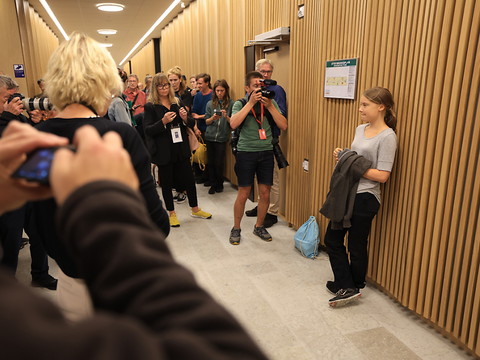 Greta Thunberg condamnée à une amende pour refus d'obtempérer