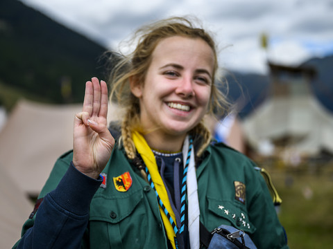 Une délégation de 1430 scouts suisses part en Corée