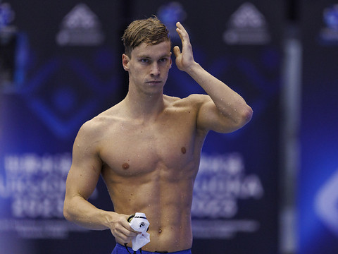 Pas de demie pour Mityukov sur 50 m dos