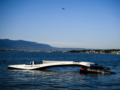 A Mies, une fusée pour battre le record du monde de vitesse à voile