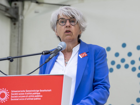 Grütli: Baume-Schneider appelle les jeunes à s'engager