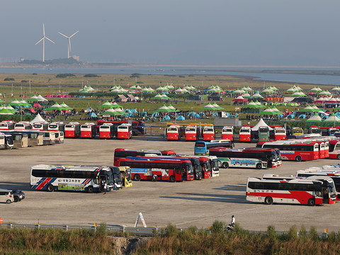 Les scouts du Jamboree ont quitté le campement, en route vers Séoul