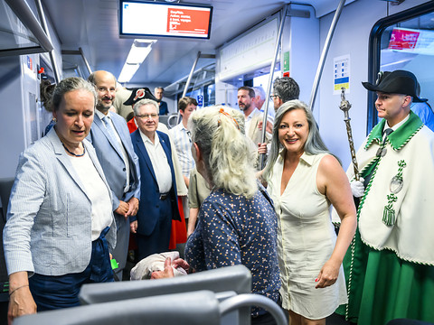 Usage record du train en Suisse au deuxième trimestre 2023