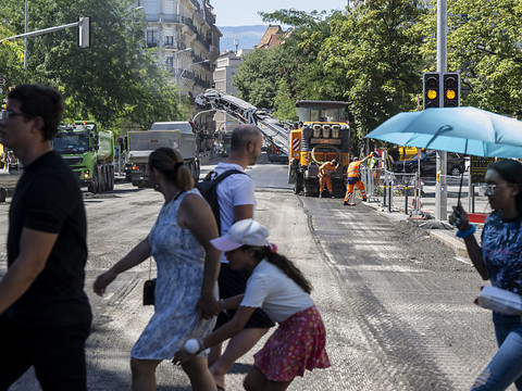 L'été fait son retour en Suisse avec des températures caniculaires
