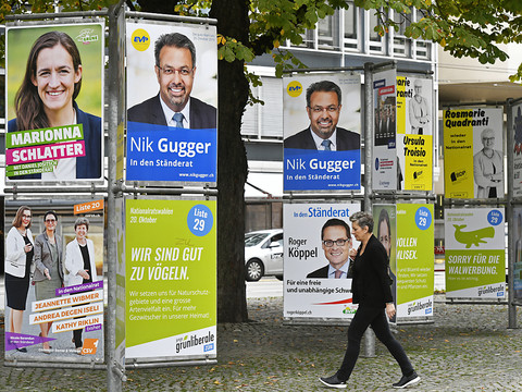 Zurich: 1341 candidats pour le Conseil national