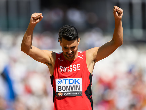 400 m haies: Bonvin qualifié pour les demi-finales