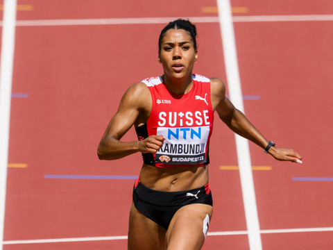 100 m: Mujinga Kambundji en demi-finales, Frey aussi