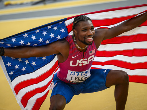Lyles roi du sprint, médaille historique pour Tebogo