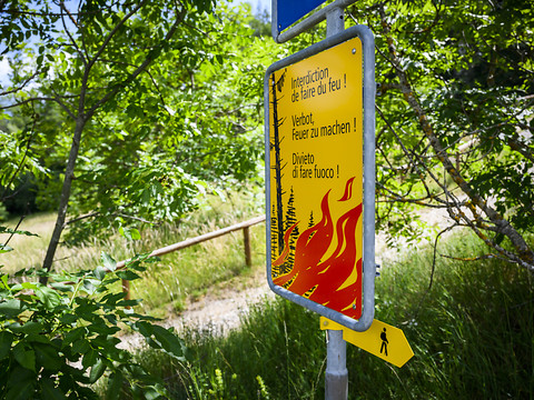 Interdiction générale de faire du feu en plein air en Valais