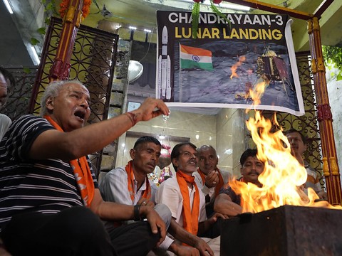 La fusée indienne Chandrayaan-3 a réussi son alunissage