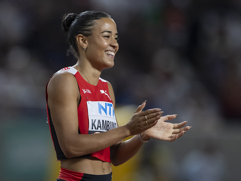 Ditaji Kambundji 7e du 100 m haies