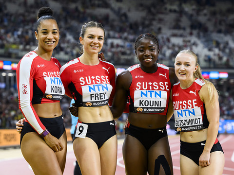 4x100 m: Les Suissesses disqualifiées en finale