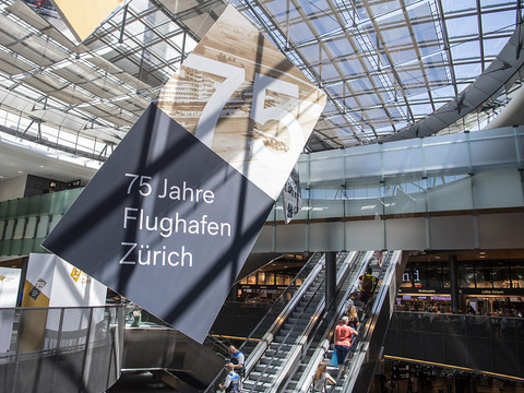 Revenus et bénéfice net semestriels en hausse pour Flughafen Zürich