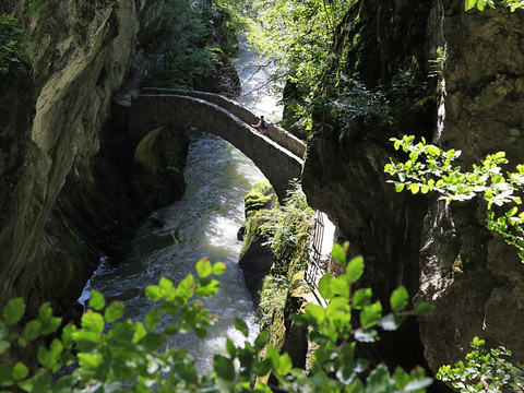 Sentier des Gorges de l'Areuse partiellement fermé