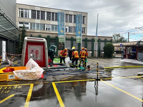 Fuite d'ammoniac sur un site d'exploitation de Migros à Gossau (SG)