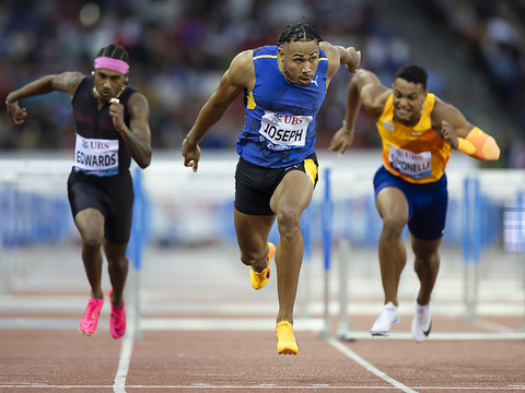 110 m haies: record de Suisse pour Jason Joseph