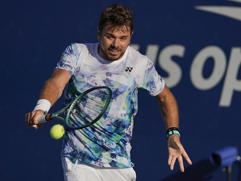Wawrinka s'offre un 16e de finale face à Sinner