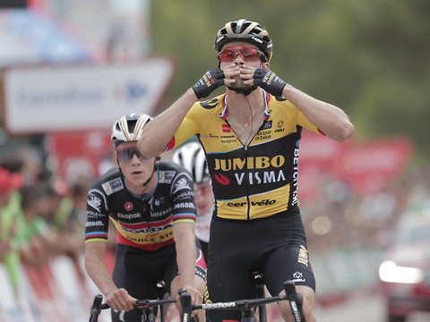 Martinez cède le maillot rouge, Evenepoel et Roglic se neutralisent