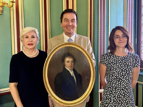 Le portrait du premier président de Sion a été retrouvé