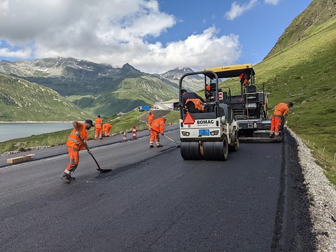 Empa: tests en vue de recycler davantage d'asphalte