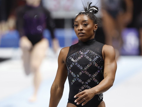 L'Américaine Simone Biles vise les JO de 2024