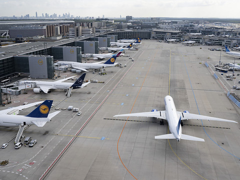 Les aéroports européens mieux fréquentés en juillet